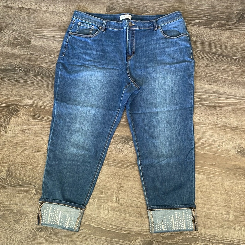 Plus size Lane Bryant ankle Jean in perfect condition